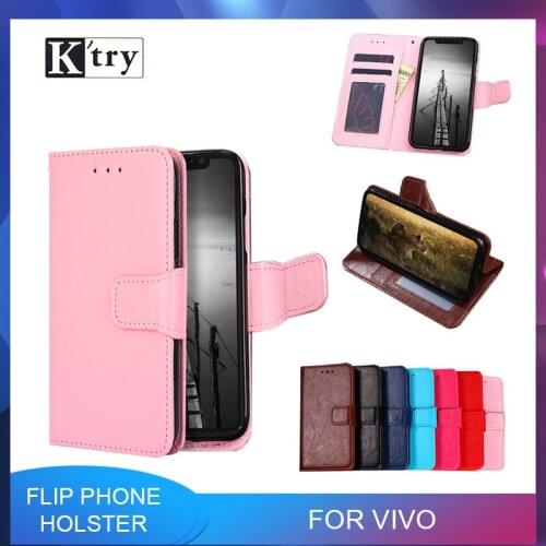 Flip Case For VIVO Y51 Y53 Y85 Y71 Y81S Y83 Y97 V11i Y93 X27 S1 V11 Pro IQOO V17 Y11 U3 S5 Cover Leather Business Wallet Case