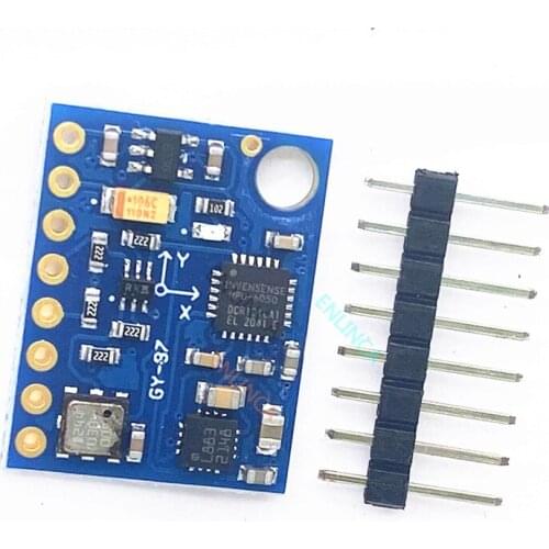 GY-87 10DOF Module MPU6050 HMC5883L BMP180 GY87 Sensor Module 3V-5V GY87 For Power High Accurancy