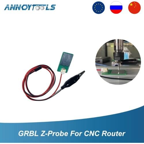 GRBL Mach3 CNC Z-Axis Router Mill Touch Plate Mach3 Tool Setting Probe Milling Tool for CNC DIY Engraving Machine Accessories