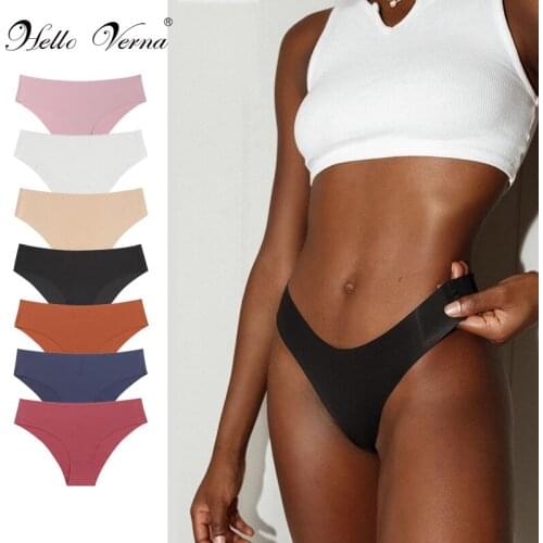 Cotton Panties Female Underpants Sexy Panties For Women Briefs Underwear Plus Size Pantys Solid Color Lingerie Thong G-String