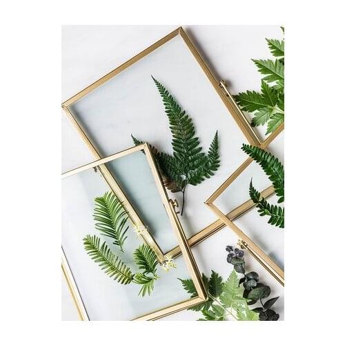 Ins Nordic Simple Metal Geometric Photo Frame Graduation Photo Wedding Photo Living Room Bedroom Set