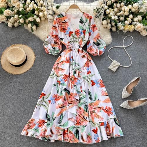 Ismtide Summer Chiffon Dresses