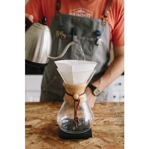 Coffee demleyici and grinder luxury Epinox Borosilicate Glass (* chemex) coffee Brewing Jug-Decanter 600 ml - 4 Cup Coffee Pot
