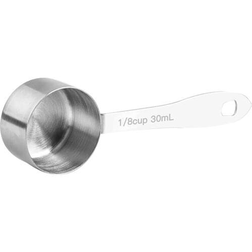 Coffee Scoop Stainless Steel Measuring Scoop 30ML Coffee Measuring Spoon