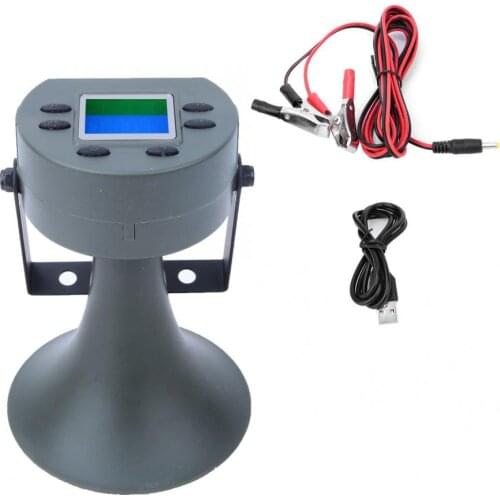 35W 125dB Hunting Bird Caller Outdoor Hunting Bird Predator Caller Loud Speaker with Built-in Timer