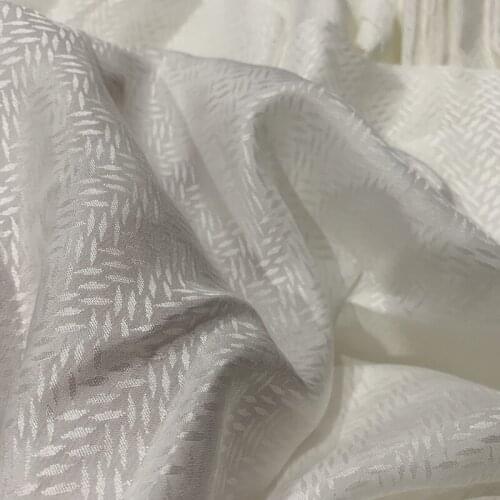 Original Jacquard Hanfu Silk Fabric Chinese Mulberry Silk Fabric Cheongsam Lining Fabric