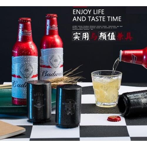 Beer wine soda bottle cap magnetic automatic bottle opener bar tools stainless steel convenient bartender accessories