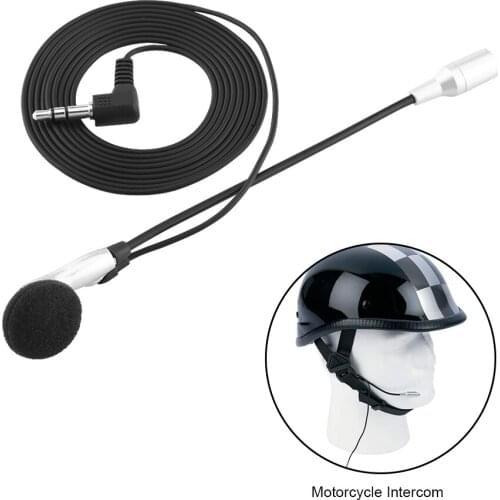 Motorcycle Intercom Interphone With Headset Helmet To Helmet Communicator System Includes 2 Headsets With Speaker And Mouthpiece
