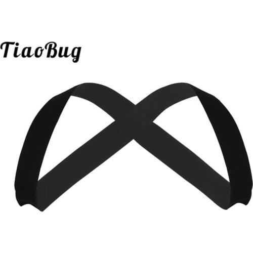 TiaoBug Strong Nylon X-Shape Back Elastic Shoulder Men Bondage Belt Body Chest Harness Sexy Adult Male BDSM Bondage Men Lingerie