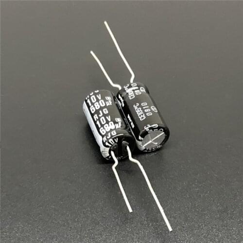 10Pcs/100Pcs 680uF 10V ELNA RJG series 8x15mm 10V680uF Low Impadance Audio grade capacitor