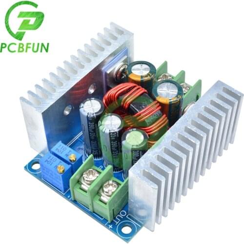 300W 20A DC-DC Buck Converter Step Down Module DC 6-40V Constant Current LED Driver Power Voltage Board Electrolytic Capacitor