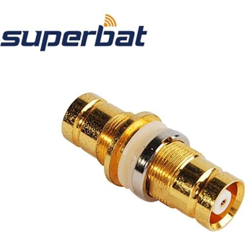 Superbat 5 pcs 1.6/5.6(L9) RF Adapter 1.6/5.6 Female Jack to 1.6/5.6 Jack straight RF Coaxial Connector