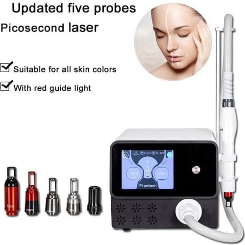 Age Spots Removal Machine Picosur Laser Fractional Q-Switched Picoseond With Focus Lens