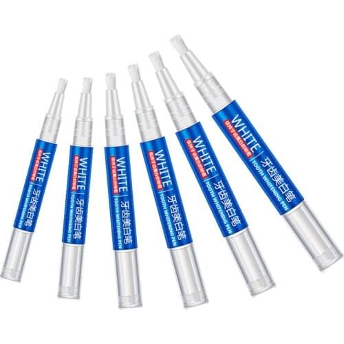 White Teeth Whitening Pen Teeth Cleaning Tooth Gel Whitener Bleach Remove Plaque Stains Dental Tools Oral Hygiene