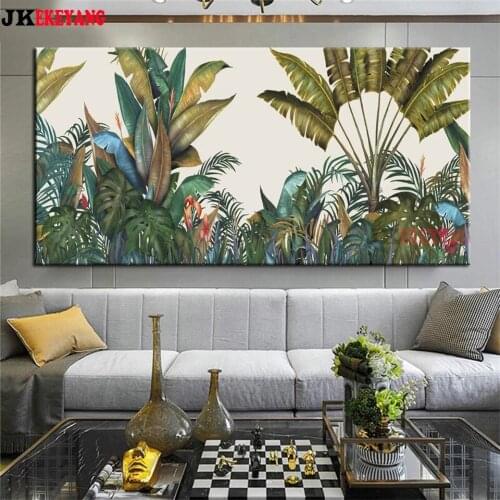 Large 5D Diy diamond painting Palm plant Diamond Mosaic Rhinestone Diamond Embroidery cross stitch Y4413