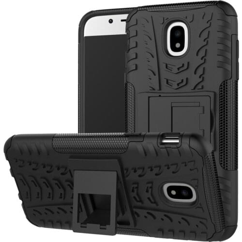 For Samsung Galaxy J5 2017 Pro J530F SM-J530FM SM-J530F/DS SM-J530F Case Hard PC Plastic Hybrid Soft Silicone Armor Stand Cover