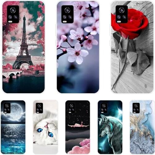 For Vivo V20 Case Vivo V20 2020 Case Silicone TPU Soft Back Cover Phone Case For Vivo V20 V2025 V 20 VivoV20 Coque Bumper