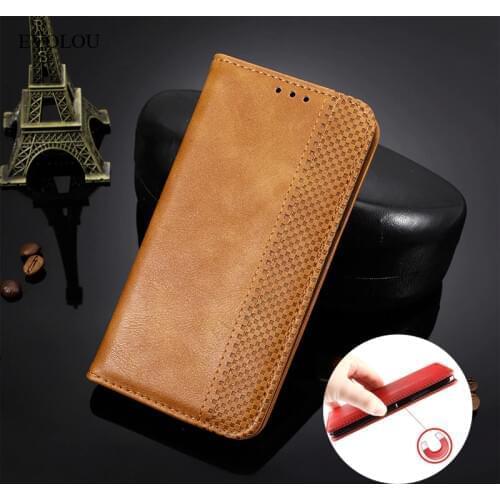 Magnetic Flip Leather Phone Case For Samsung Galaxy S21 Plus ultra A72 A52 A42 A32 5G M51 A12 M12 A02S M02S Book Wallet Cover