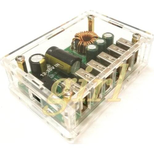 DC-DC 5V12A 6 USB suitable for car truck desktop-charger