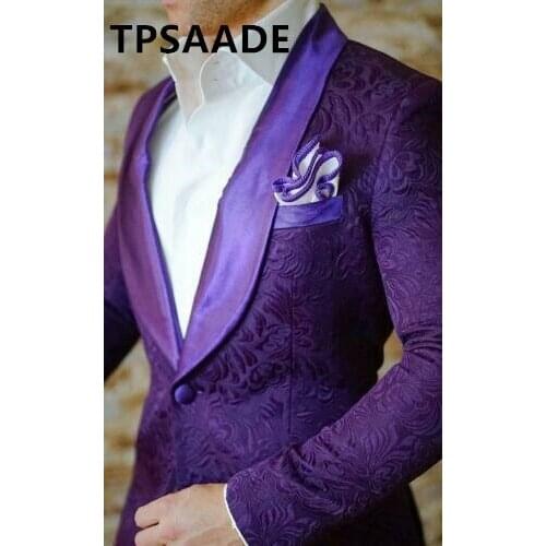 Classic Gentleman Design Groom Tuxedo Mens Dress Wedding / Dance / Dinner Best Custom Mens Suit (Coat + Pants )