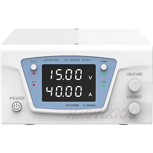 KPS1540DProgrammable DC adjustable regulated power supply 15V40A