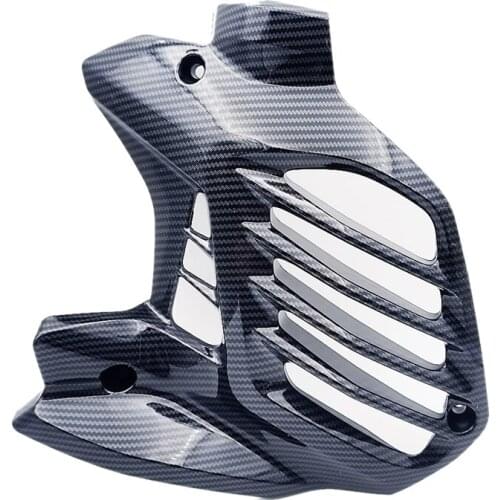 Radiator Panel Cover Fan Cover Radiator Protection Grille Carbon Fiber Pattern for Yamaha NMAX 155 NMAX155 V2 2020 2021