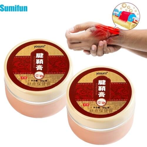 50g Hot Arthritis Ointment For Hand Wrist Thumb Finger Pain Relief Tendon Sheath Therapy Tenosynovitis Cream Pain Oil