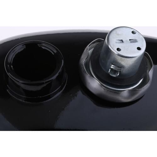 MOTORIZED BICYCLE 49CC 66CC 80CC METAL FUEL GAS TANK W/ CAP FILTER 3L