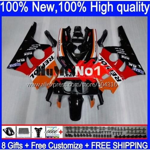 CBR400RR For HONDA CBR 400RR 400 RR 94 95 96 97 98 99 137MC.1 NC29 CBR400 RR 1994 1995 1996 1997 1998 1999 Fairing orange glossy