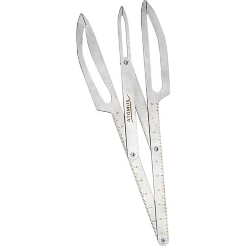 Stainless Caliper Eyebrow Microblading Permanent Makeup Ratio Measure Tool