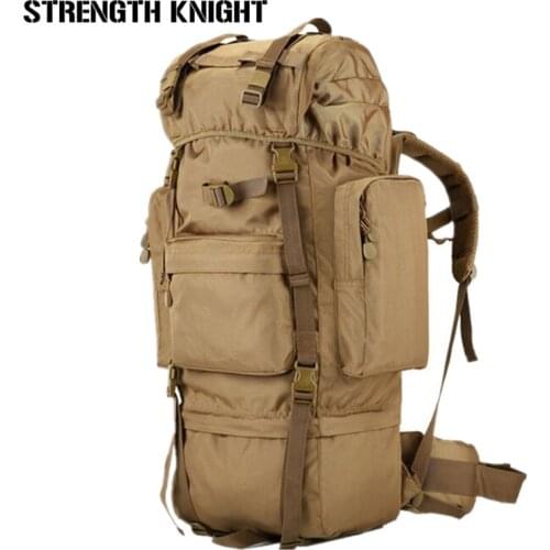 70L Large Capacity Men Backpack Military Backpack High Quality Waterproof Nylon Backpacks Mens Military Waterproof Travel Bag