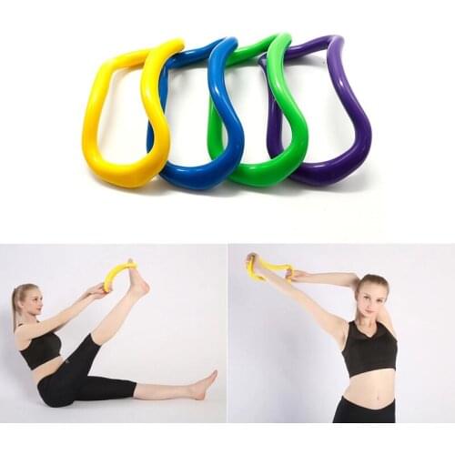 Yoga Magic Ring Pilates Workout Fitness Circle Yoga Circle Equipment Muscle Trainer Training Resistance Support Tool Calf Home