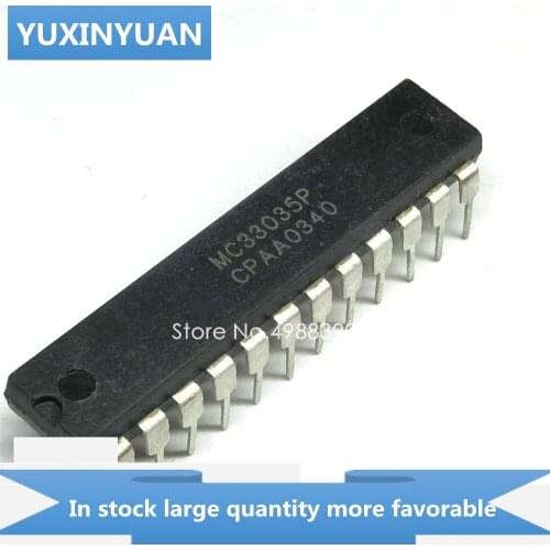 YUXINYUAN 10PCS/LOT MC33035P MC33035 MC 33035P DIP24 in stock in stock