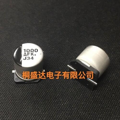 20PCS EEEFK1A102AP panasonic SMT aluminum electrolytic capacitor 10v1000uf volume 10 x10. 2 fk-series