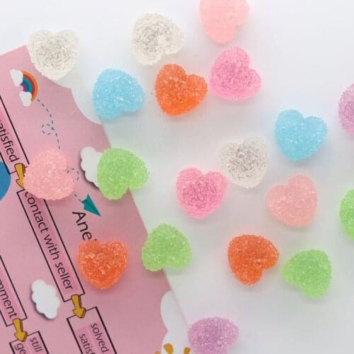 15mm mini fridge magnet sweet candy heart shape colorful pink blue kids like strong magnetic stikcer whiteboard girls gift