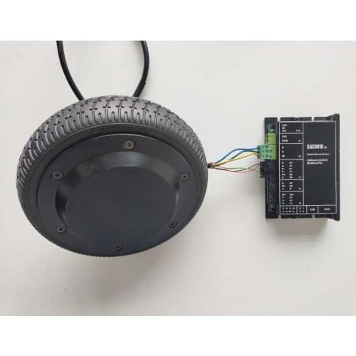 6.5 " hub Motor with Encoder Driver Can Interface Service Robot Servo Hub
