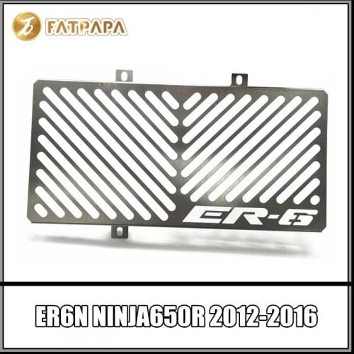 ER 6N 6F Motorcycle Accessories Stainless Steel Radiator Protection FOR KAWASAKI ER-6N ER-6F ER6N ER6F NINJA 650R 2012-2016