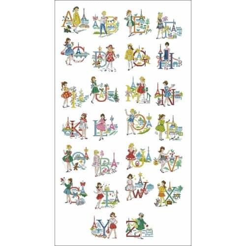 ZZ842 Homefun Cross Stitch Kit Package Greeting Needlework Counted Cross-Stitching Kits New Style Counted Cross stich Painting