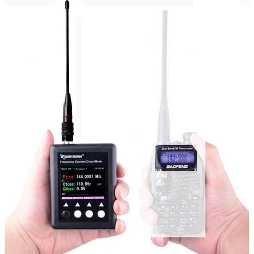 NEW SURECOM Digital Radio Tester 27Mhz-3000Mhz Decoder Portable Frequency Counter For Walkie Talkie Sf401 Plus CTCSS CDCSS Meter
