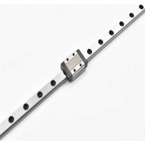 Customized factory price CNC Miniature linear guide rail MGN MGW 7mm 9mm 12mm 15mm length L 100-900 mm
