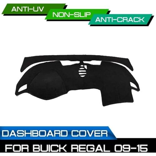 Car Dashboard Mat Anti-dirty Non-slip for Buick Regal 2009 2010 2011 2012 2013 2014 2015 Dash Cover Mat UV Protection Shade