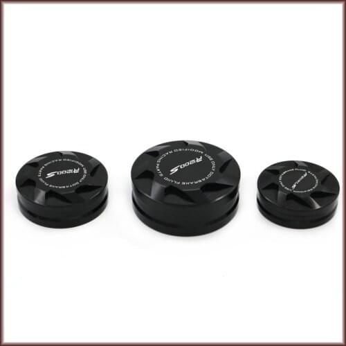 Front Rear Brake Cluth Cylinder Fluid Reservoir Cover For BMW R1200S R1200 1200S 2006 2007 Motorcycle Accessories CNC Red Blue