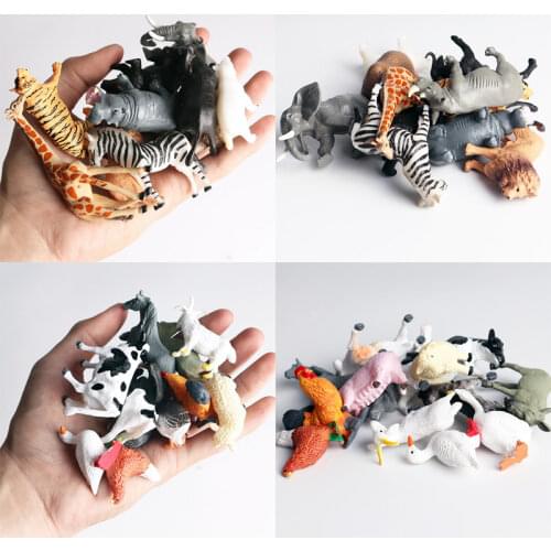 Simulation Animals Growth Cycle Butterfly Ladybug Chicken Life Cycle Figurine Plastic Models Action Figures Educational Kids Toy