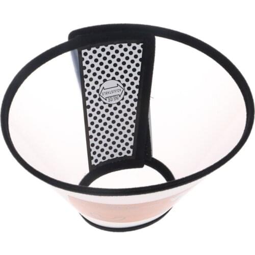 Pet Dog Cat Elizabethan Collar Wound Healing Protection Cone E- Collar