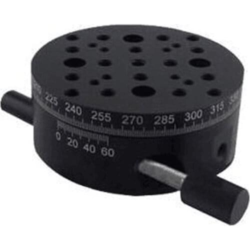 PT-SD201 precision manual rotary table, fine-tuning threaded pair 360 degree rotary table, diameter 82mm