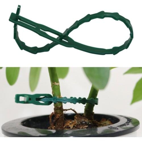 Agriculture Adjustable Plastic Plant Cable Ties Reusable Cable Ties for Garden Tree Climbing Support 1500 Pcs