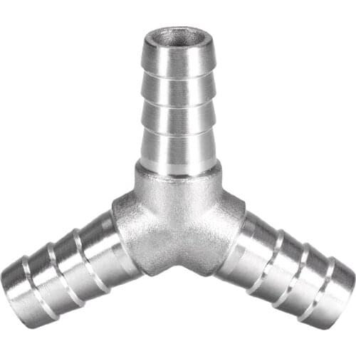Uxcell 19/32-Inch (15mm) Hose ID Barb Fitting 3 Way Y Shaped Union Home Brew Fitting