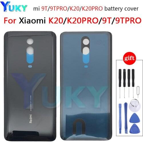 For Xiaomi Mi 9T Pro Battery Cover MI 9T Back Glass Replace for xiaomi Redmi K20 Pro Battery Cover Redmi K20 Back Glass