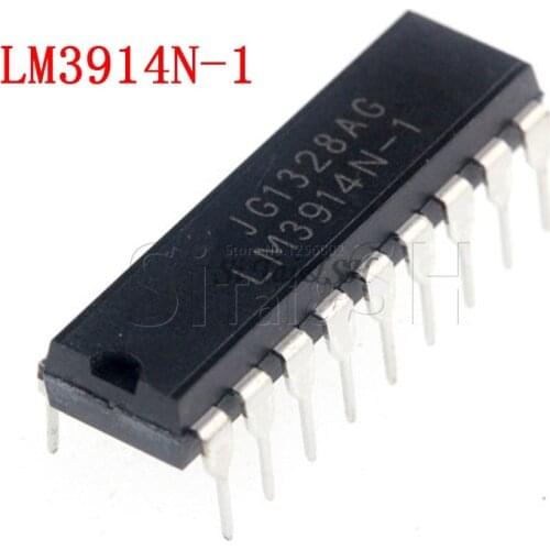 10PCS LM3914N-1 DIP18 LM3914-1 DIP LM3914N new and original IC