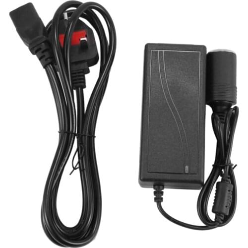 UK plug Power Supply Cigarette Lighter Socket AC to DC Adapter 110V-240V to 12V 5A Car Power Charger Converter
